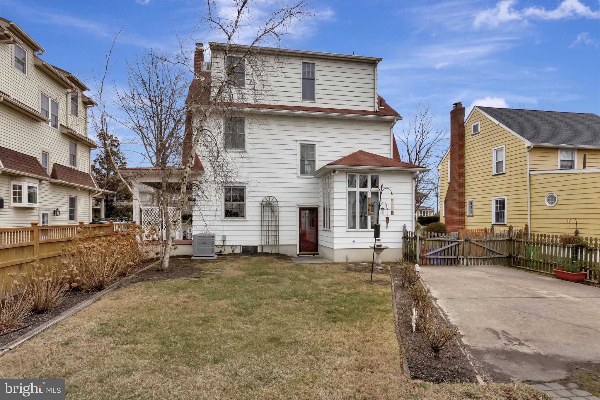 316 Chestnut Street Haddonfield, NJ 08033 - Photo 29 of 30 a front view of a house with a yard