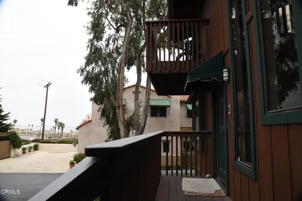 a view of balcony and deck