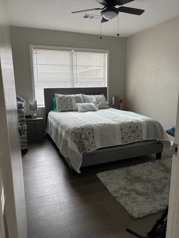 a view of swimming pool with outdoor seating