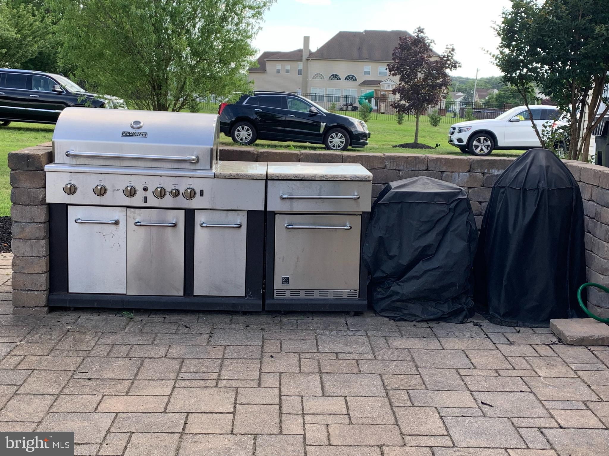 326 Rainey Road Swedesboro, NJ 08085 - Photo 35 of 39 Grill, refrigerator & smokers
