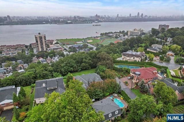 1 Euclid Road Fort Lee, NJ 07024 - Photo 49 of 50 an aerial view of a city with lake view