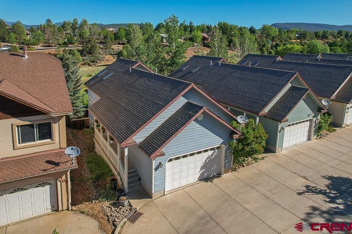 213 Jenkins Ranch Road, Unit A Durango, CO 81301 - Photo 3 of 35 a aerial view of a house with a yard