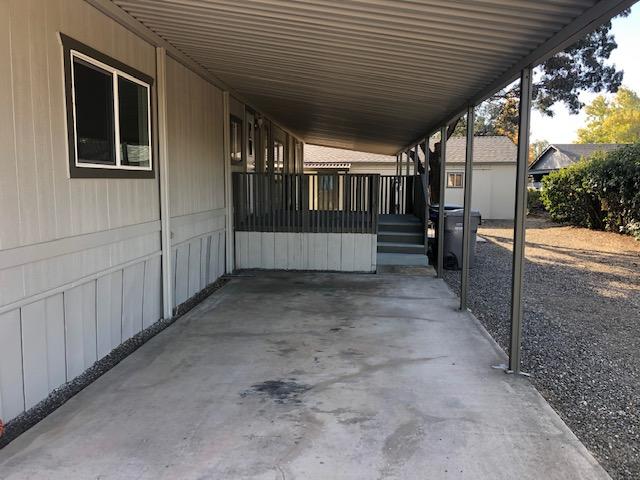 Carport to back door