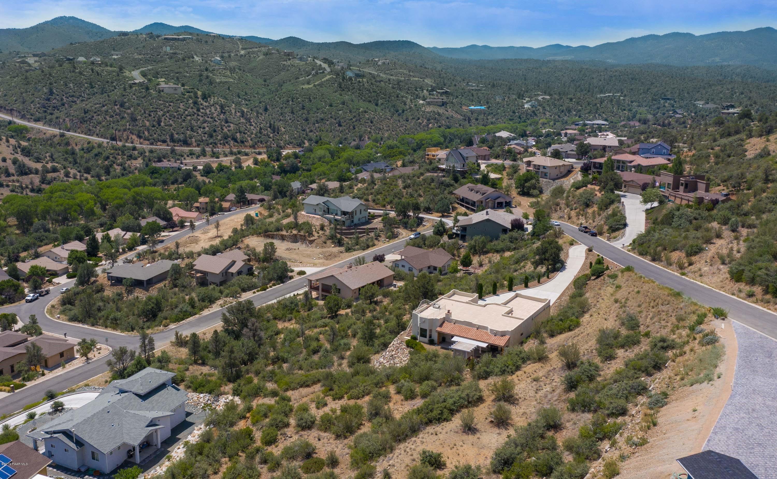 965 Hunter Ridge Road Prescott, AZ 86303 - Photo 2 of 3 AERIAL VIEW