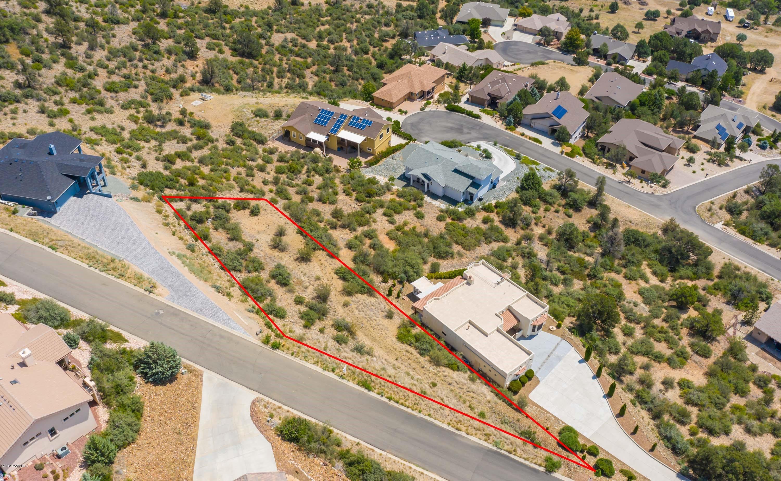 965 Hunter Ridge Road Prescott, AZ 86303 - Photo 3 of 3 AERIAL VIEW