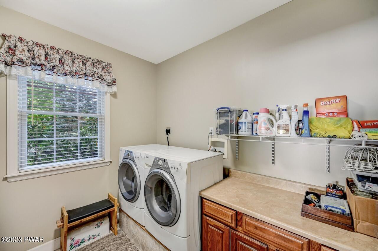883 Goose Pond Road Lake Ariel, PA 18436 - Photo 45 of 70 a utility room with dryer and washer