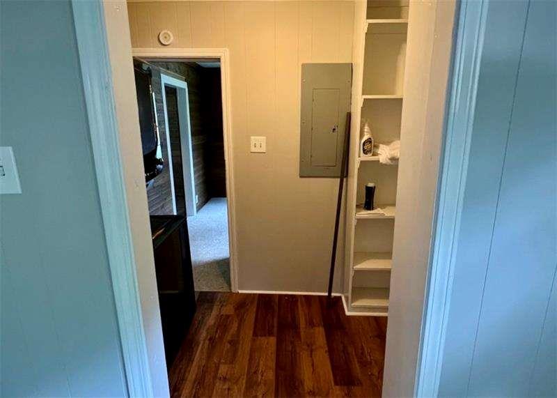 3521 Clay Road Southwest Austell, GA 30106 - Photo 9 of 13 view of hallway with wooden floor