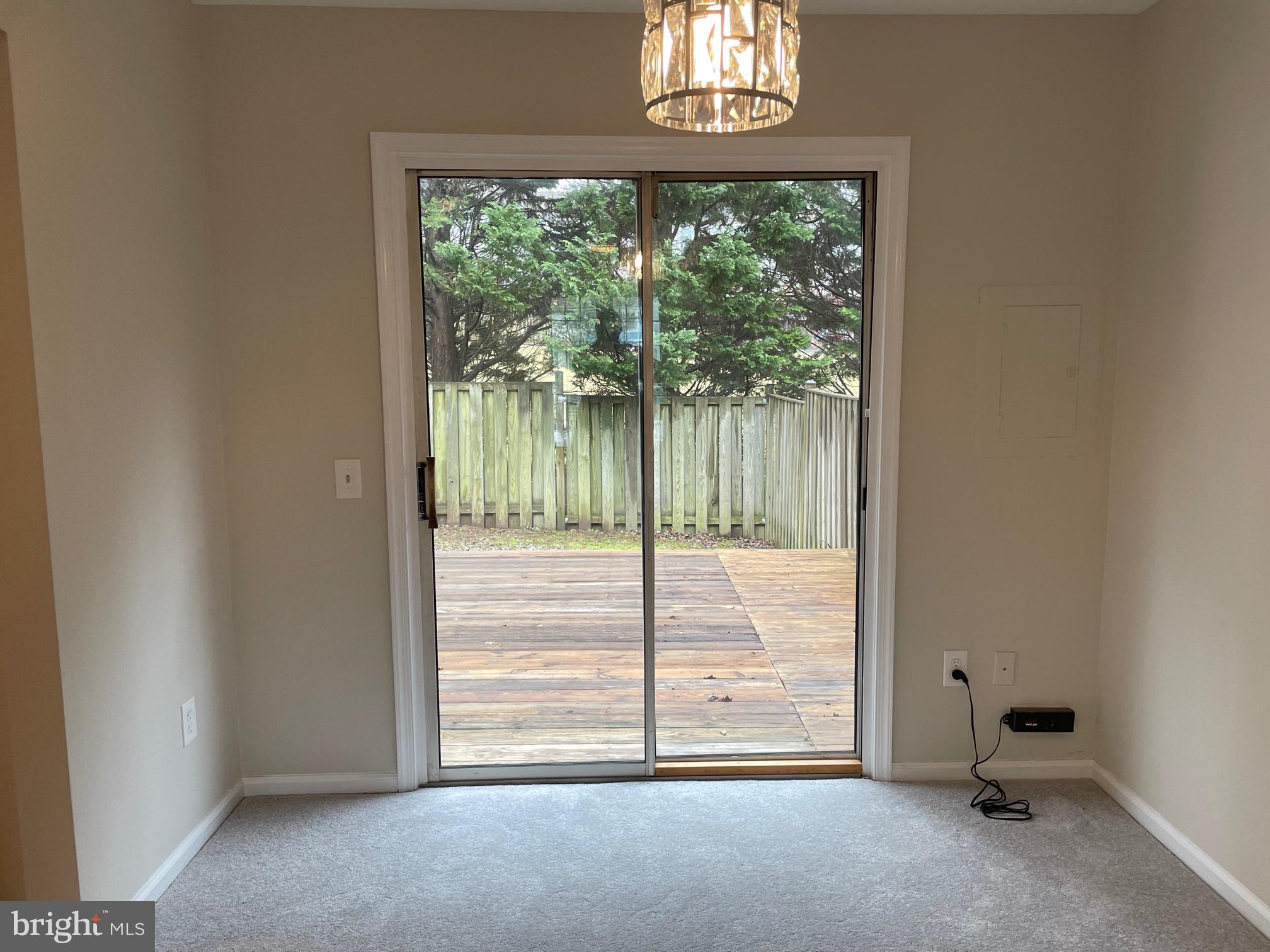 14831 Basingstoke Loop Centreville, VA 20120 - Photo 7 of 36 Sliding Glass door to Backyard