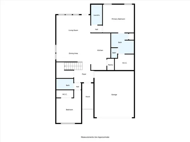 a picture of a floor plan