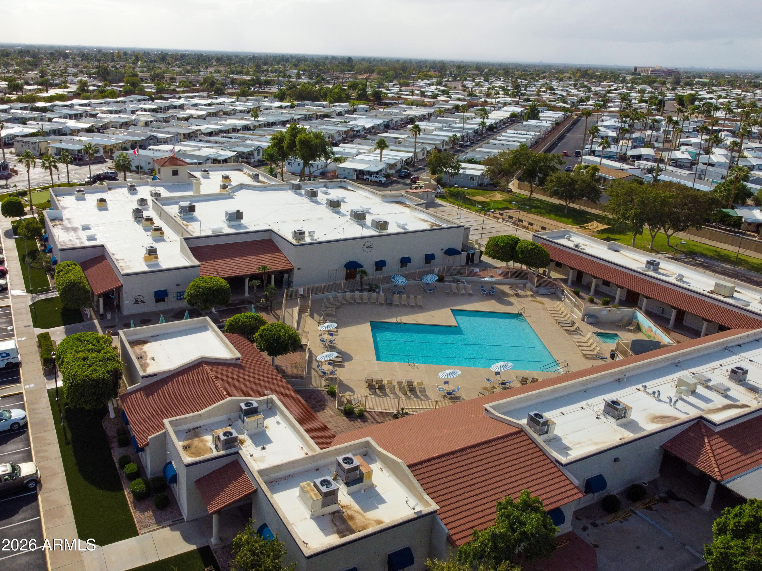 7750 East Broadway Road, Unit 209 Mesa, AZ 85208 - Photo 31 of 33 31 Community Pool & Clubhouse