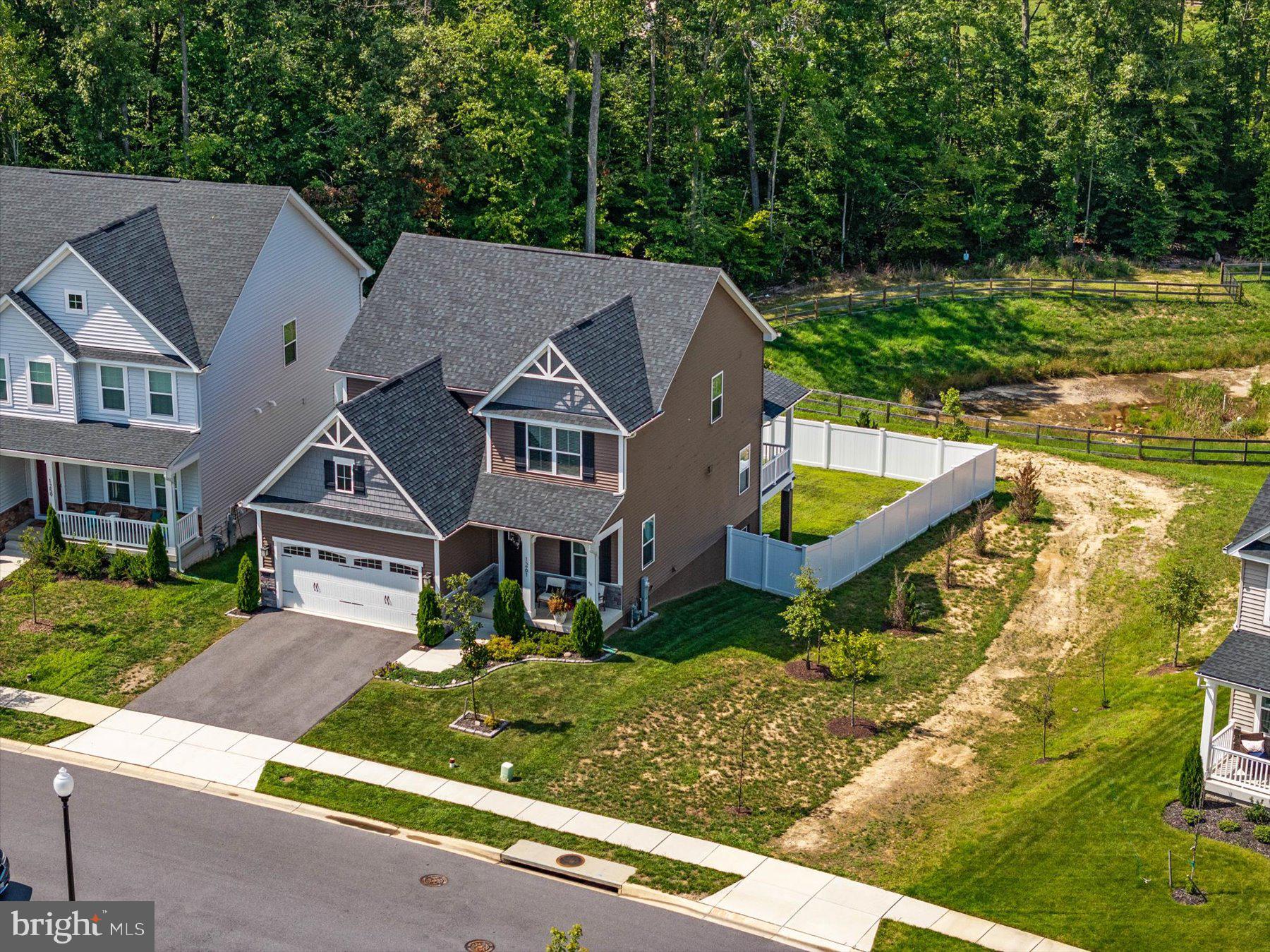 1261 Upper Patuxent Ridge Road Odenton, MD 21113 - Photo 43 of 58 Open Space to the Side & Rear