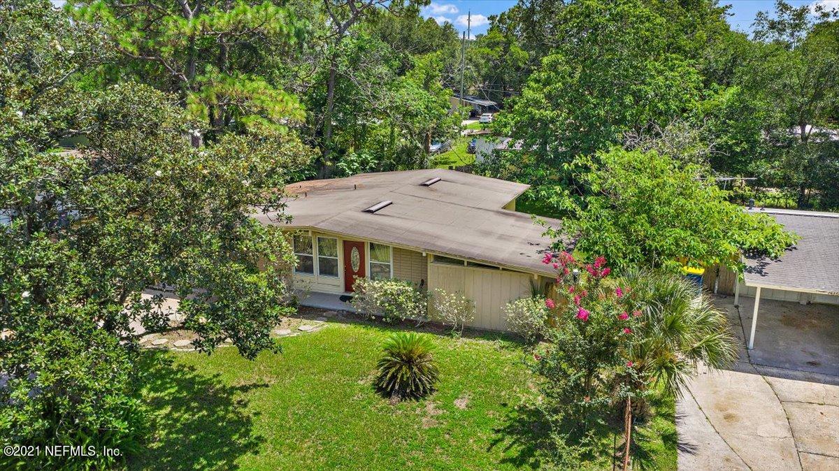 7444 Sandhurst Road South Jacksonville, FL 32277 - Photo 20 of 20 an aerial view of a house with a yard