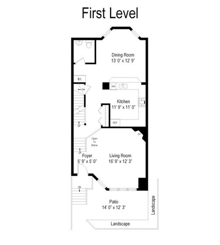 2024 North Racine Avenue, Unit M Chicago, IL 60614 - Photo 18 of 22 a picture of a book and a floor