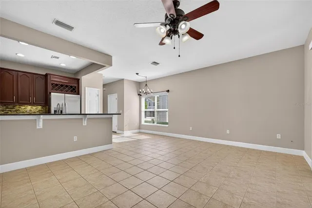 a view of kitchen and window