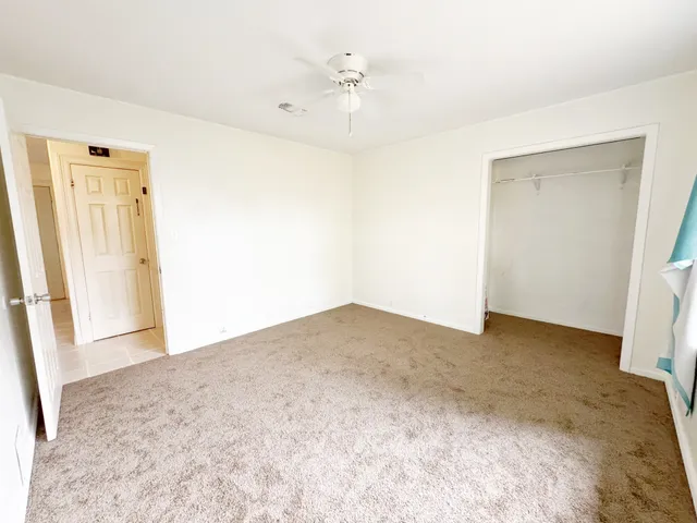 a view of empty room