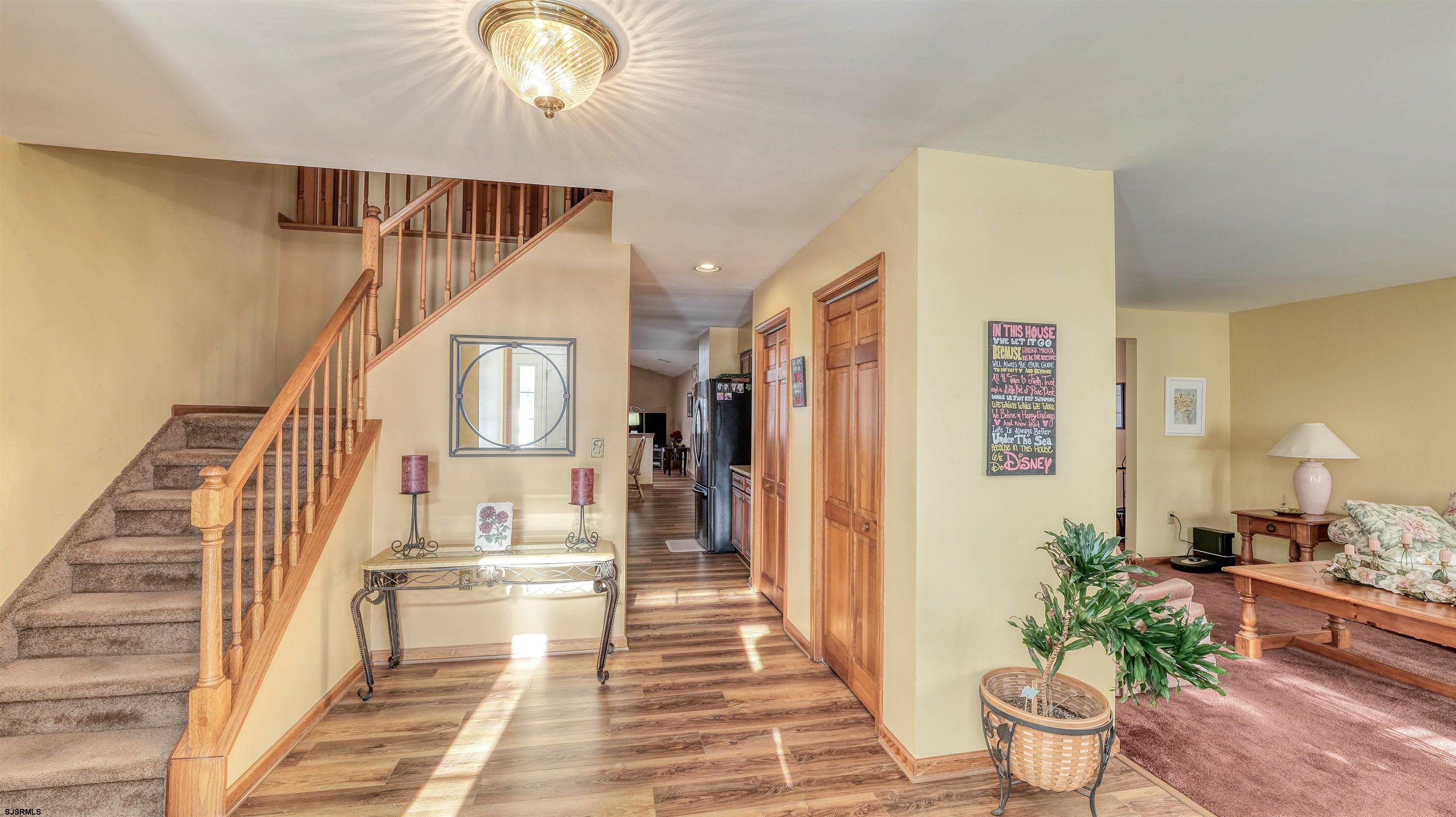 627 East Seaview Ridge Drive Galloway Township, NJ 08205 - Photo 11 of 50 a view of entryway and hall with wooden floor