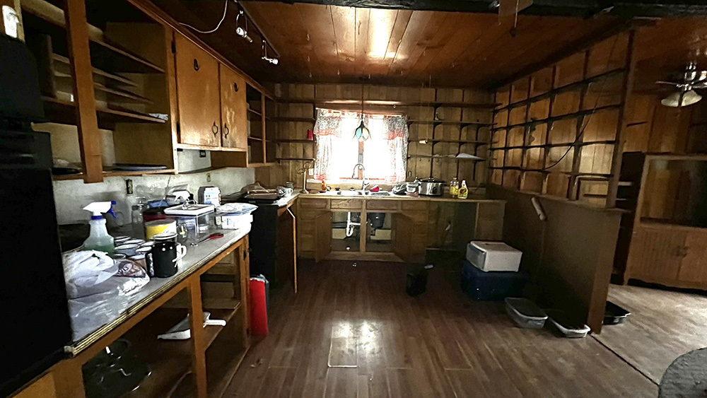 8919 Meredosia Road Albany, IL 61230 - Photo 10 of 35 a kitchen with wooden cabinets and a sink