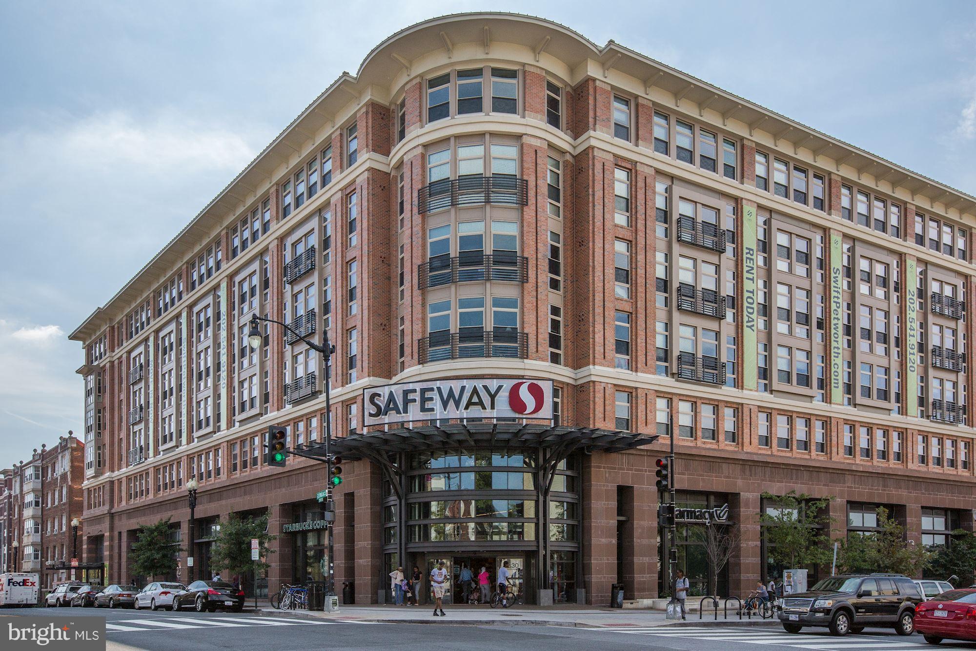 718 Park Road Northwest, Unit 2 Washington, DC 20010 - Photo 22 of 22 Safeway complex is 6 blocks away