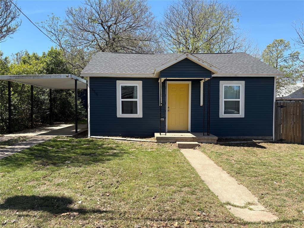 315 Hobson Street Weatherford, TX 76086 - Photo 21 of 24 a view of a brick house with a yard