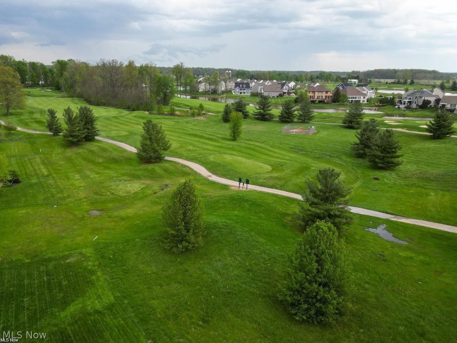 604 Rundle Street LaGrange, OH 44050 - Photo 26 of 39 aerial view of golf course
