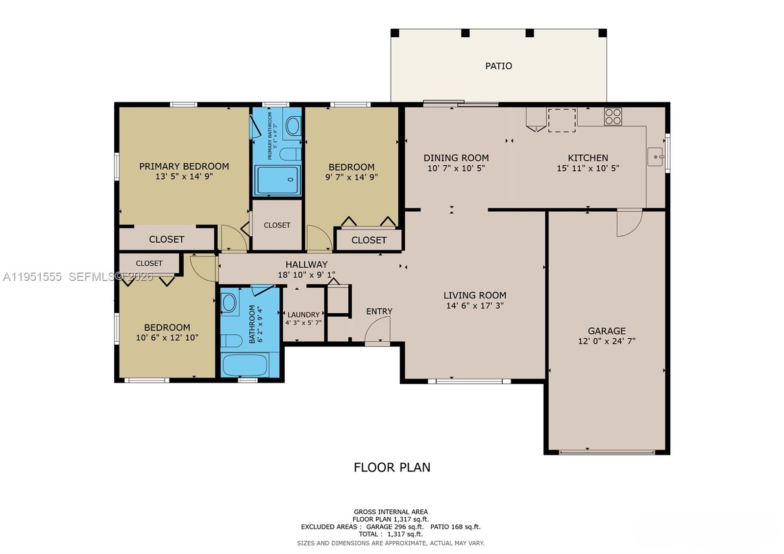 10944 Southwest 159th Terrace Miami, FL 33157 - Photo 3 of 25 a picture of a furniture