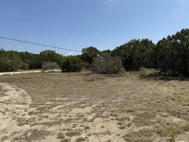 a view of a field with a beach