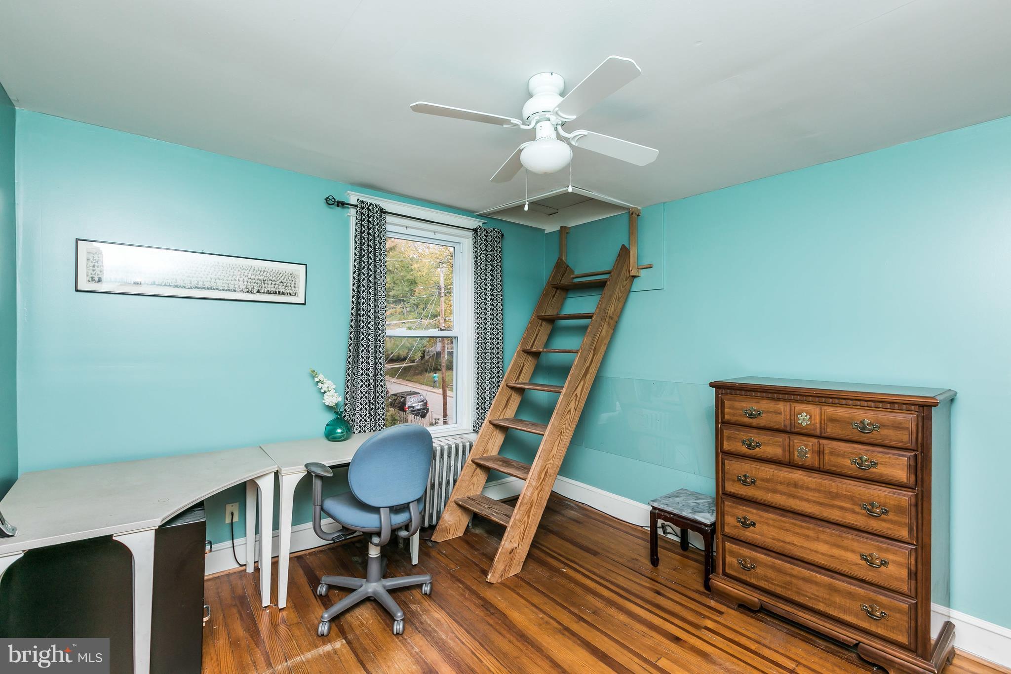 754 Overbrook Road Baltimore, MD 21212 - Photo 16 of 27 Stairs to attic storage