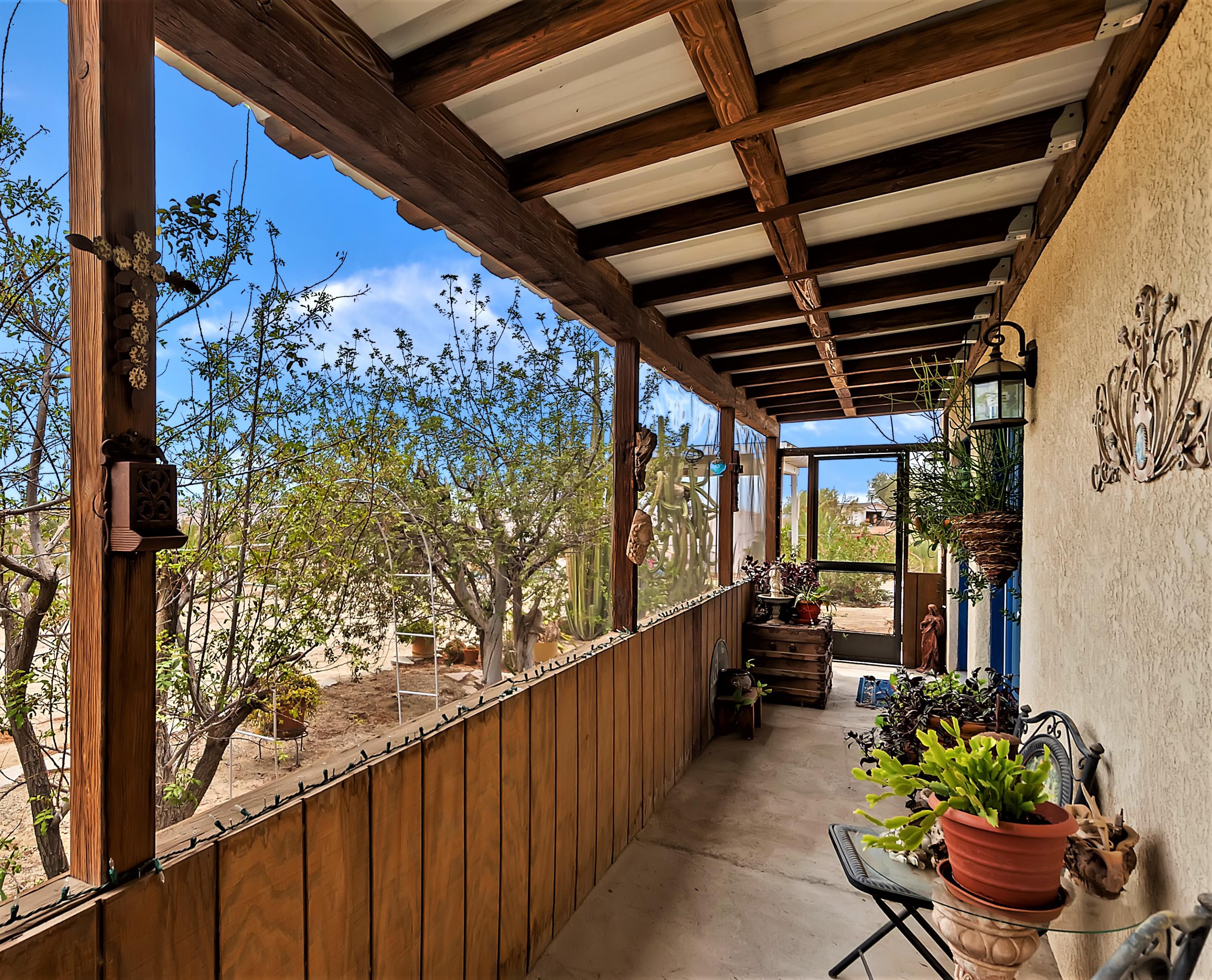 73315 Helms Road Desert Hot Springs, CA 92241 - Photo 32 of 41 a view of a porch