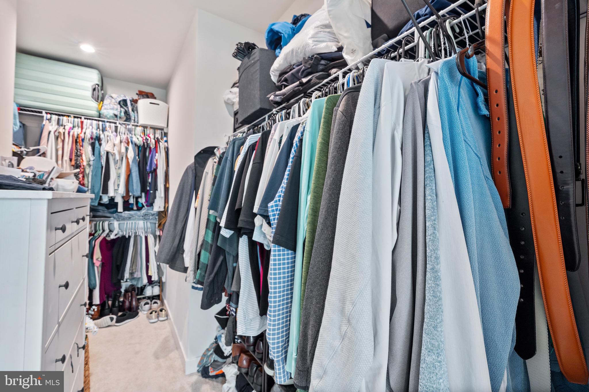 10411 Resort Road, Unit B Ellicott City, MD 21042 - Photo 10 of 36 a view of walk in closet with clothes