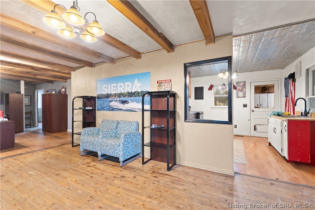 5084 Little Patoka Road Taswell, IN 47175 - Photo 7 of 46 Family room / office