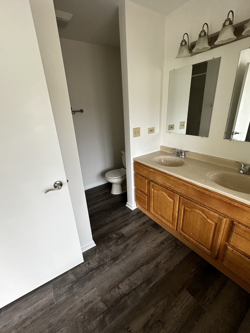 730 Hageman Place Naperville, IL 60563 - Photo 12 of 25 a bathroom with a sink and mirror