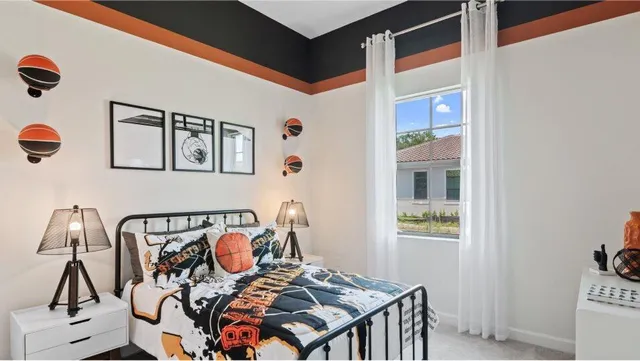 a view of a balcony and dining area