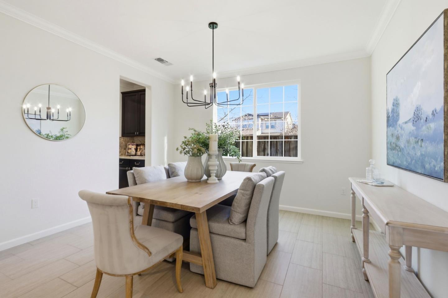 18800 Paprika Drive Morgan Hill, CA 95037 - Photo 11 of 64 a view of a dining room with furniture window and wooden floor