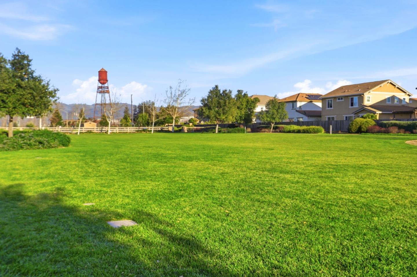 18800 Paprika Drive Morgan Hill, CA 95037 - Photo 61 of 64 a front view of a house with a big yard and a large tree