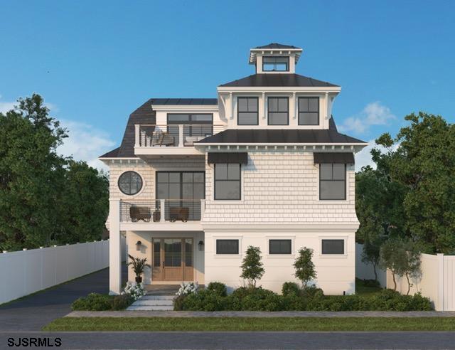 905 Seacrest Road Ocean City, NJ 08226 - Photo 17 of 18 a front view of a house with a yard