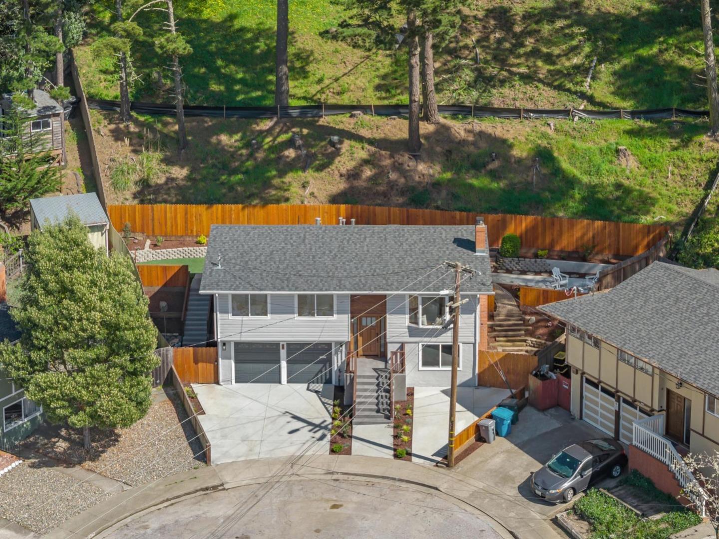 2 Celia Court Pacifica, CA 94044 - Photo 43 of 47 an aerial view of a house
