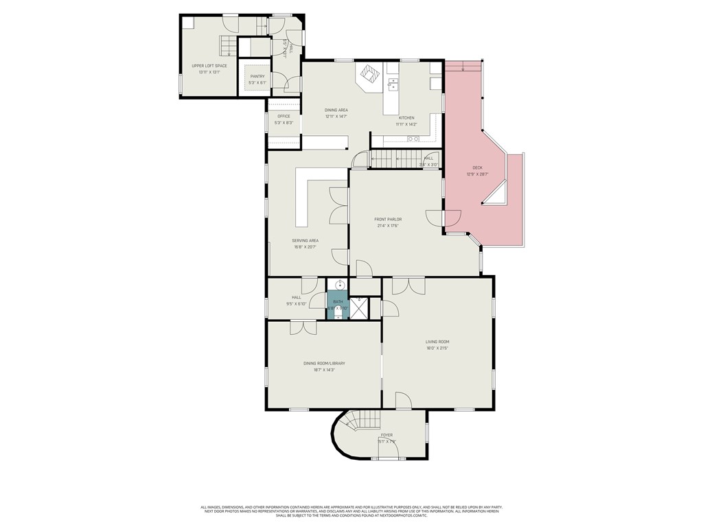 6590 Lake Road South Sweden, NY 14420 - Photo 48 of 50 1st Floor Floorplan