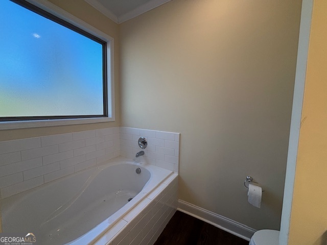 1234 Stapleton Acres Road Stapleton, GA 30823 - Photo 13 of 22 a bathroom with a bathtub