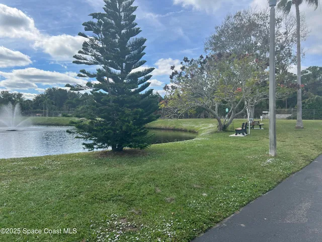 a view of a green field