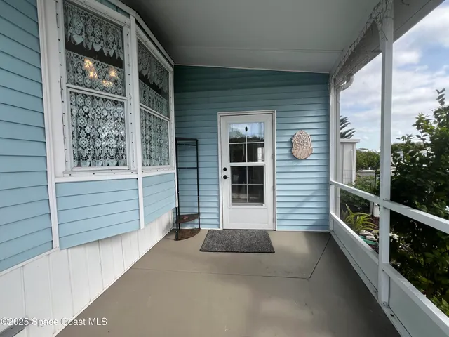 a view of the door of the house