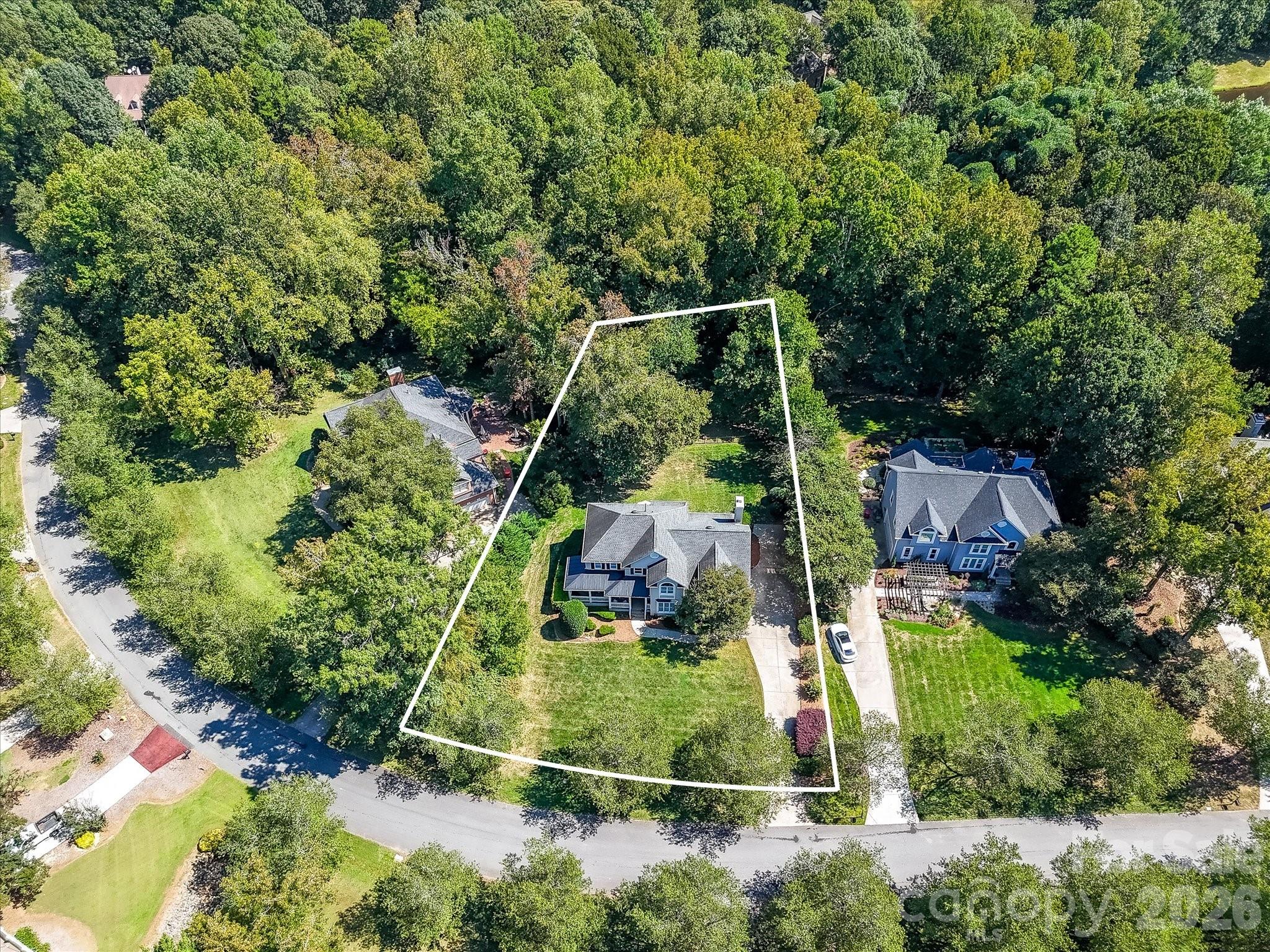 13446 Scanlan Way Davidson, NC 28036 - Photo 39 of 47 a view of outdoor space and garden