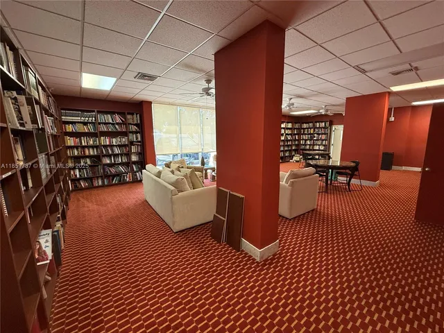 a outdoor space with seating