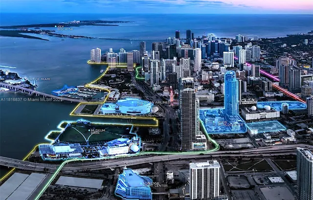 $6,950 | 851 Northeast 1st Avenue, Unit 1108, Miami, FL 33132