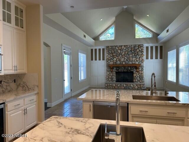 945 Old Ranch Road Solvang, CA 93463 - Photo 7 of 34 twds Family room fireplace