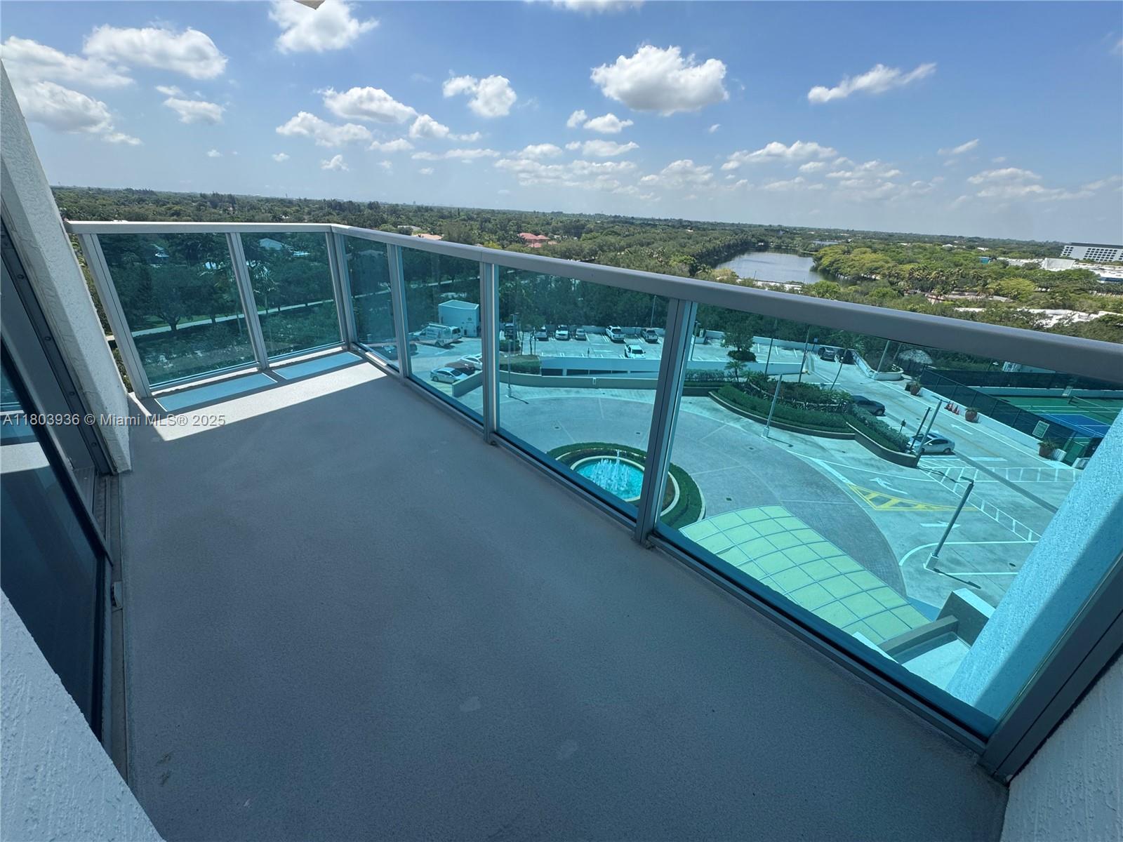 2641 North Flamingo Road, Unit 1001N Sunrise, FL 33323 - Photo 57 of 84 a view of a balcony with an ocean view