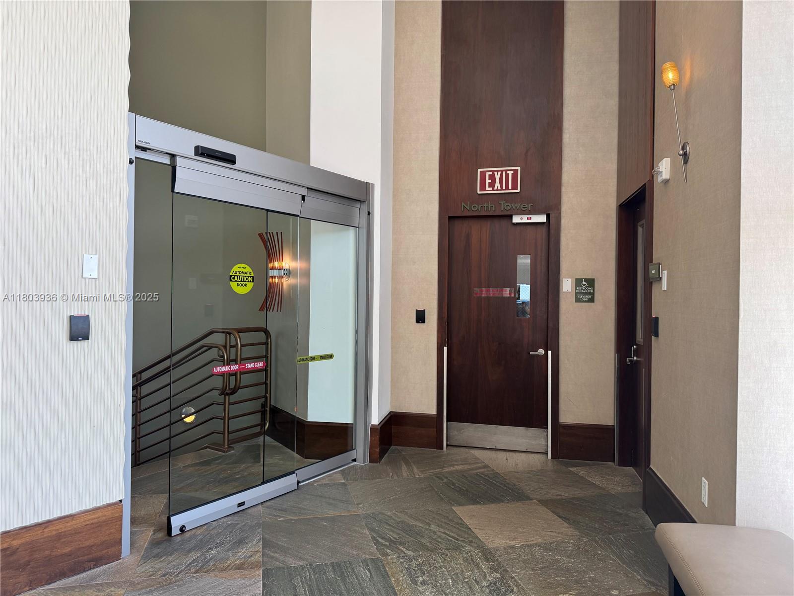 2641 North Flamingo Road, Unit 1001N Sunrise, FL 33323 - Photo 8 of 84 Entrance to North Tower and stairs to amenities