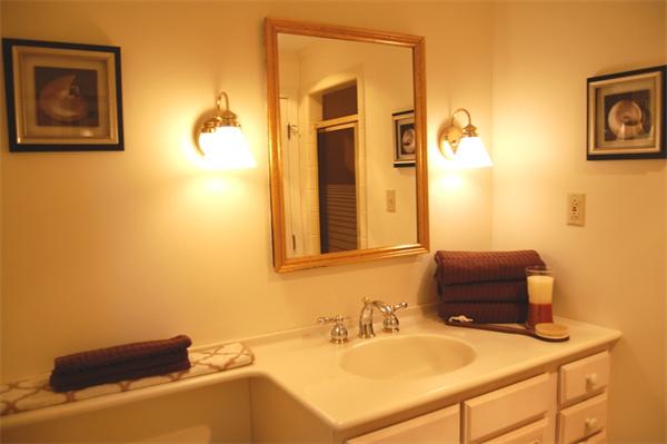 4 Dudley Road Lexington, MA 02421 - Photo 16 of 26 a bathroom with a sink and a mirror