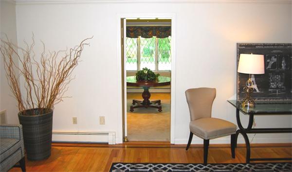 4 Dudley Road Lexington, MA 02421 - Photo 9 of 26 a living room with furniture and a potted plant