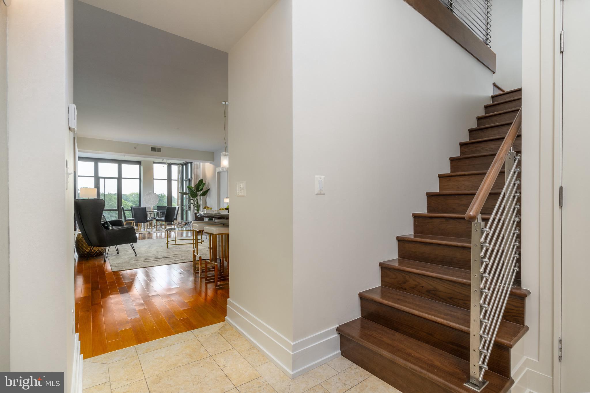 4301 Military Road Northwest, Unit PH9 Washington, DC 20015 - Photo 30 of 48 Stairs to upper level