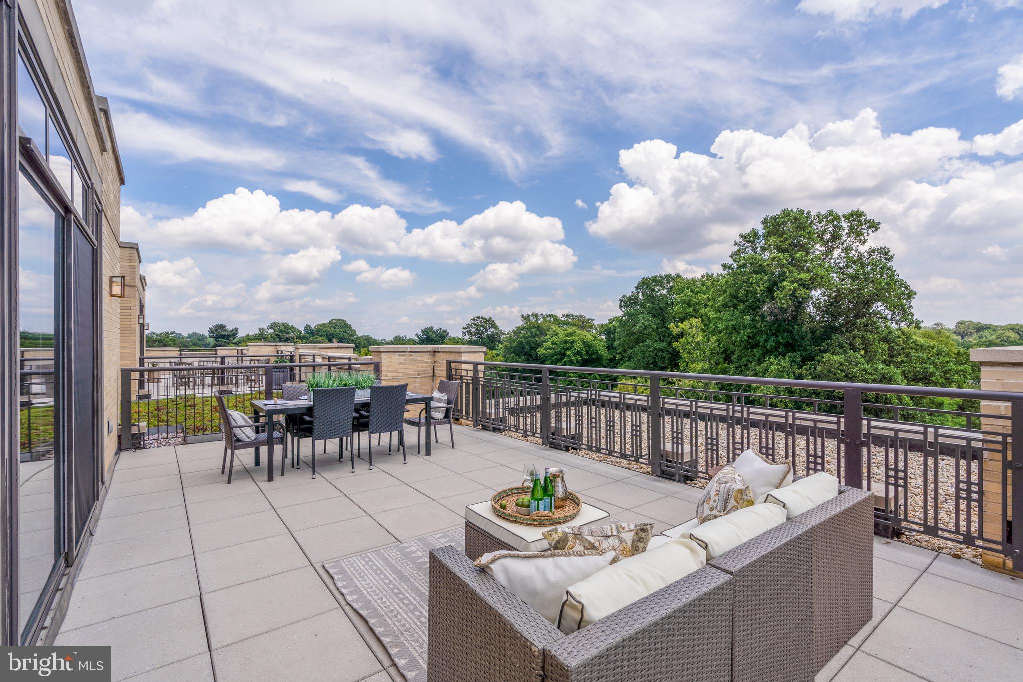 4301 Military Road Northwest, Unit PH9 Washington, DC 20015 - Photo 36 of 48 Private rooftop terrace